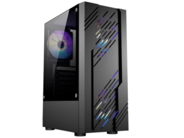 DESKTOP RAČUNAR BLACK PC MT RYZEN 5 5500/B450/16GB/500GB/RX6600